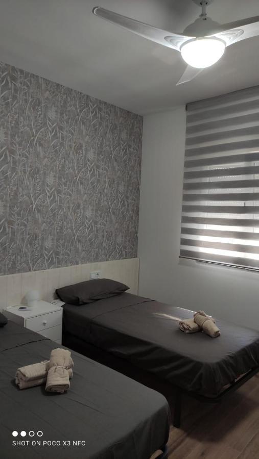 Appartamento Malvarosa Beach Private Garden Valenza Esterno foto