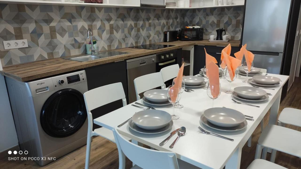Appartamento Malvarosa Beach Private Garden Valenza Esterno foto